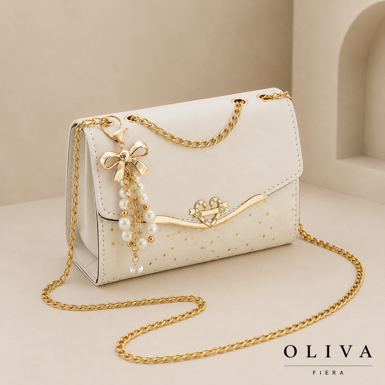 Bolso Azahar | Elegancia Radiante | Oro Silvestre