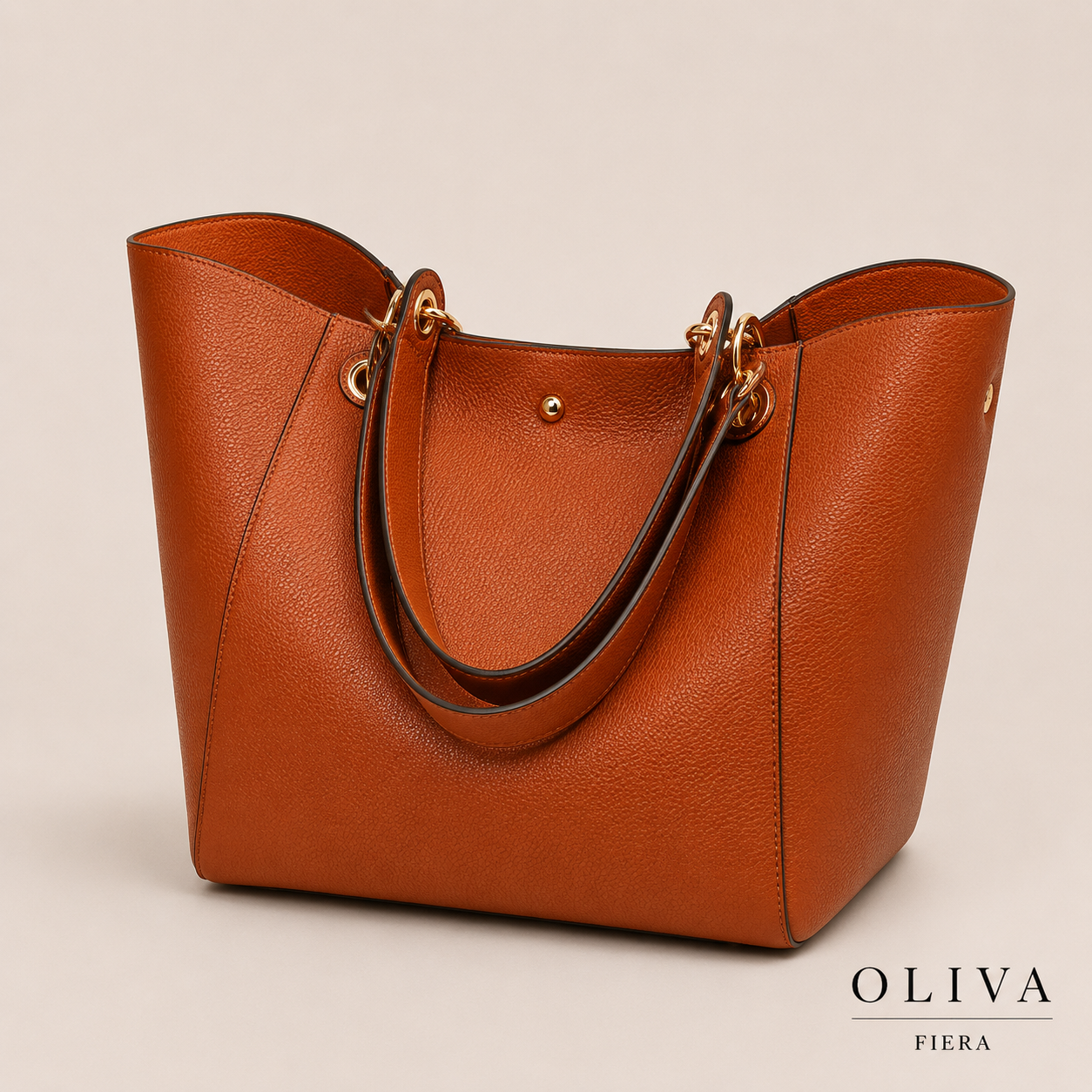 Bolso Bellagio | Bolso Tote Elegante de Gran Capacidad | Oro Silvestre
