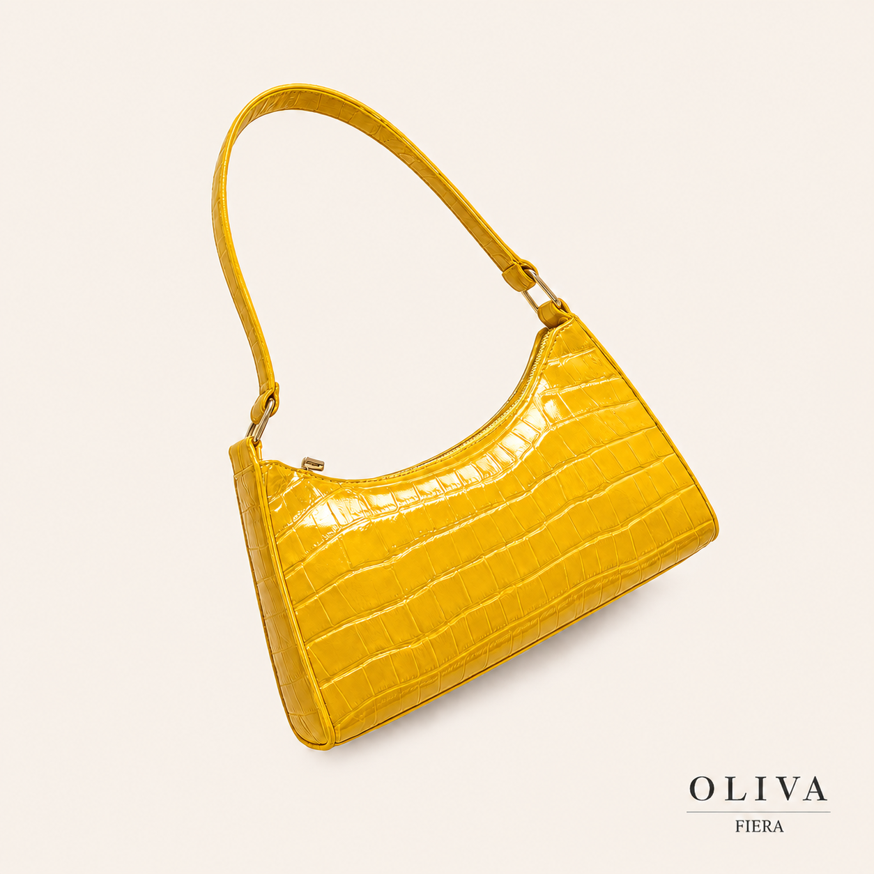 Bolso Axila Estampado Cocodrilo | Esencia Salvaje