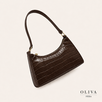 Bolso Axila Estampado Cocodrilo | Esencia Salvaje